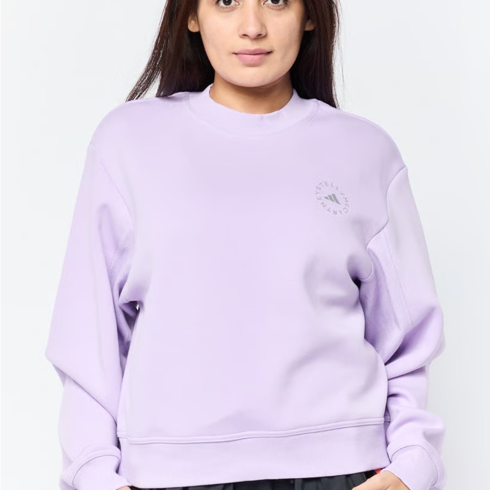 Adidas by Stella McCartney Lavender Crew Neck Sweater